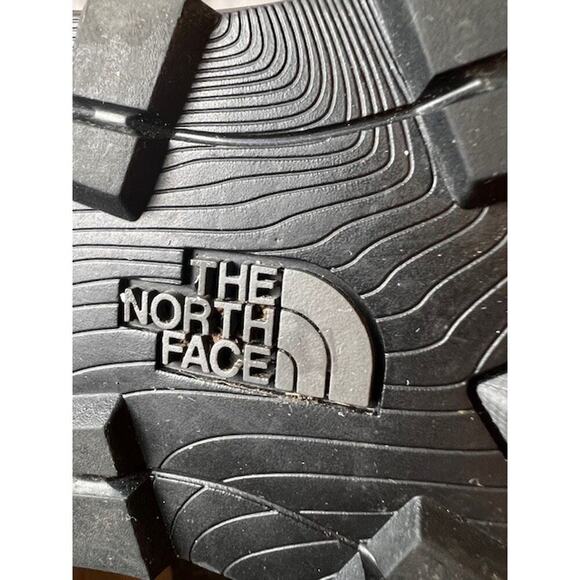 The North Face Bergen Leather Waterproof Boot Size 10.5 Black Leather Lace Up - Picture 9 of 12